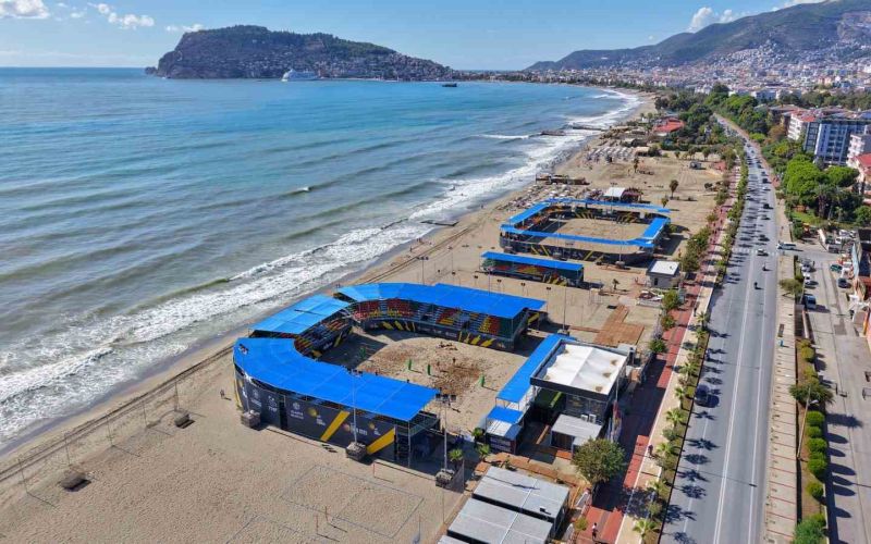 Alanya uluslararası plaj sporları kış turizmini canlandırıyor