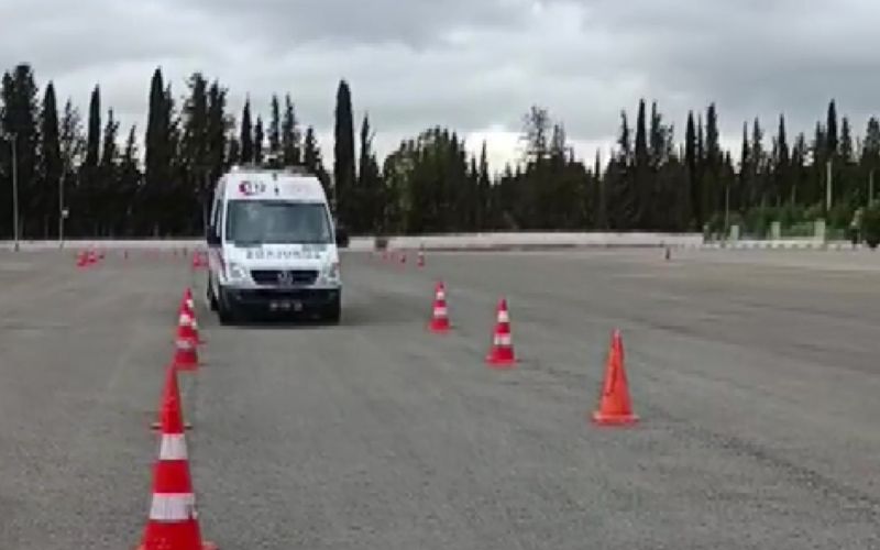 Ambulans sürücülerine ASGE eğitimi verildi
