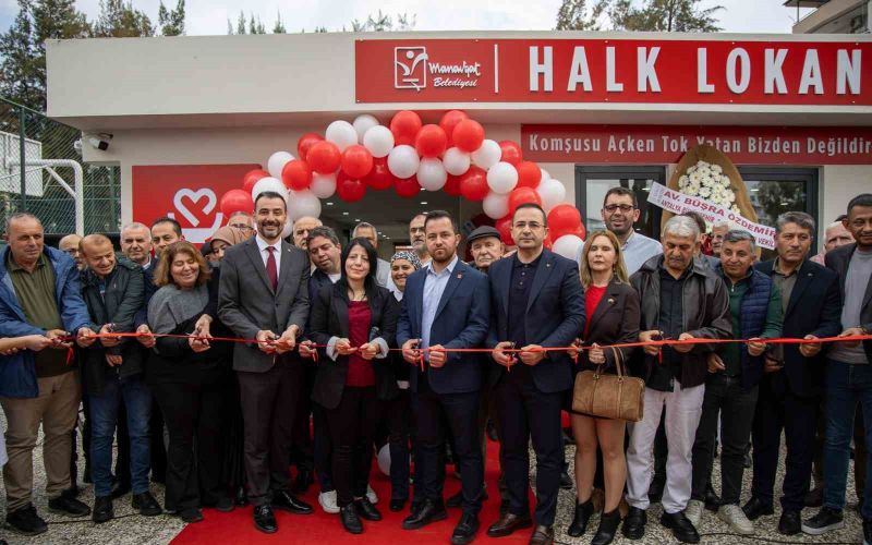 Manavgat Belediyesi 2. Halk Lokantası hizmete açıldı
