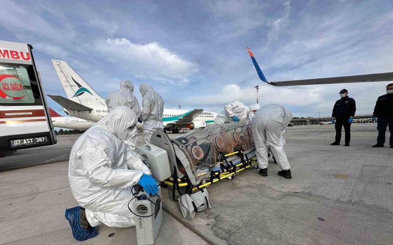 Antalya Havalimanı’nda uluslararası salgın senaryolu 