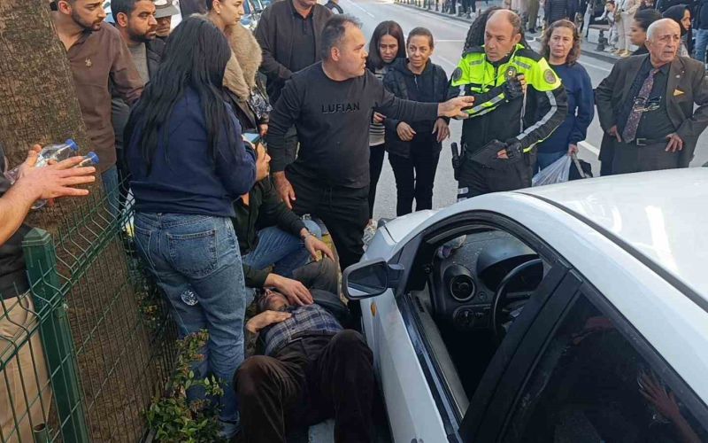 Otomobilin çarptığı yaşlı adam için seferber oldular
