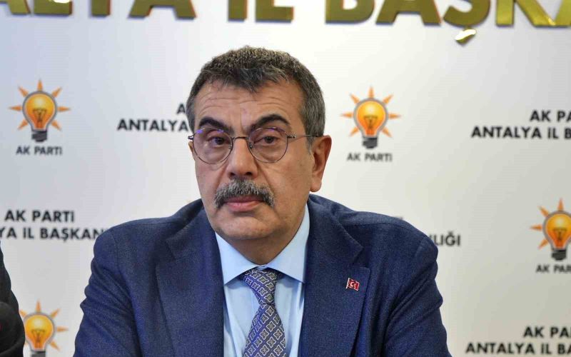 Milli Eğitim Bakanı Tekin: 