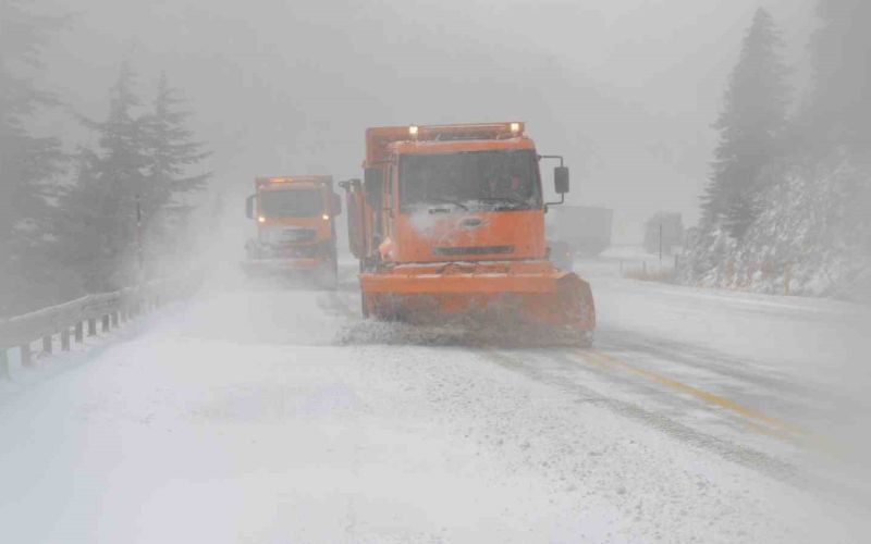 Antalya’da 1825 metre rakımlı Alacabel’de
