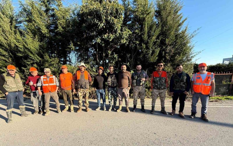 Serik’te tarım arazilerini domuzlardan korumak için sürek avları devam ediyor
