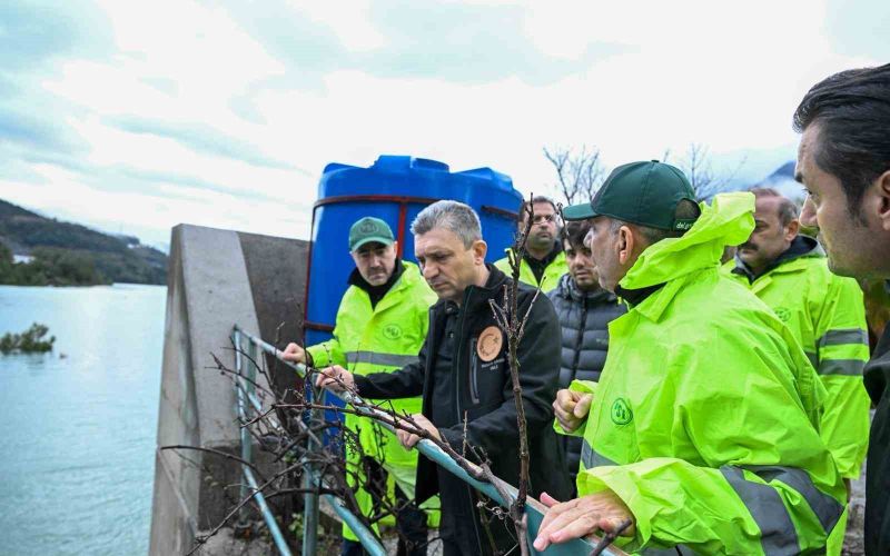 Alanya Dim Barajının kotu dün itibariyle 168,91 metreye ulaştı
