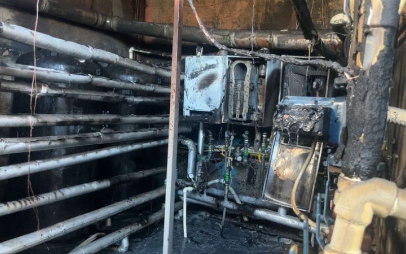 Alanya’da otelin kazan dairesinde çıkan yangın korkuttu
