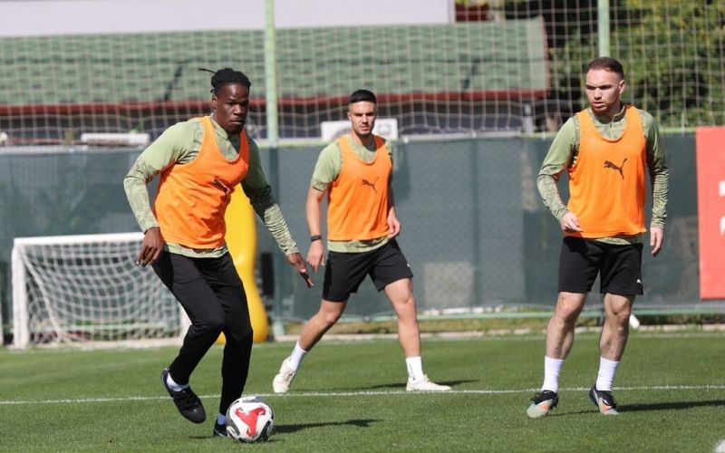Corendon Alanyaspor, Göztepe maçı hazırlıklarını tamamladı
