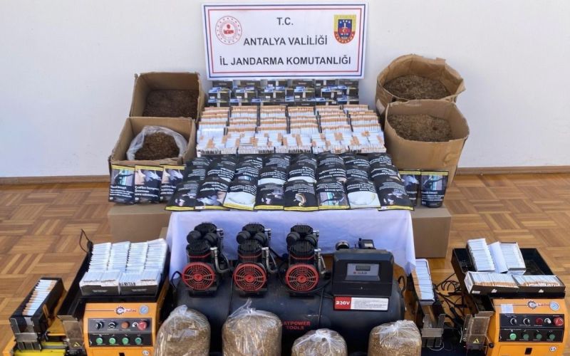 Kumluca’da 150 kilo kıyılmış tütün ele geçirildi
