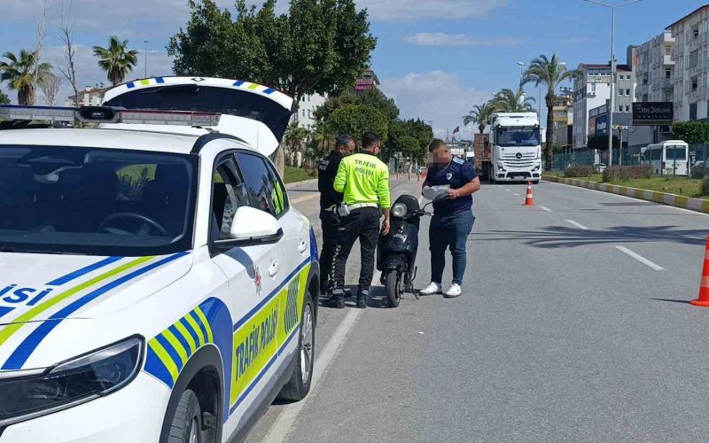 Antalya’da elektrikli bisiklet sürücüsüne 126 bin TL ceza
