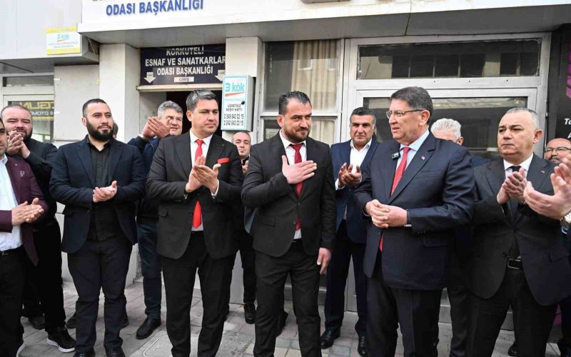 Başkan Dere, oda ziyaretlerine Korkuteli ve Elmalı’da devam etti
