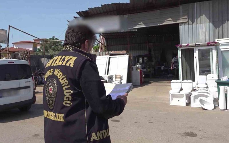 İkinci el eşya satan iş yerlerine eş zamanlı denetim
