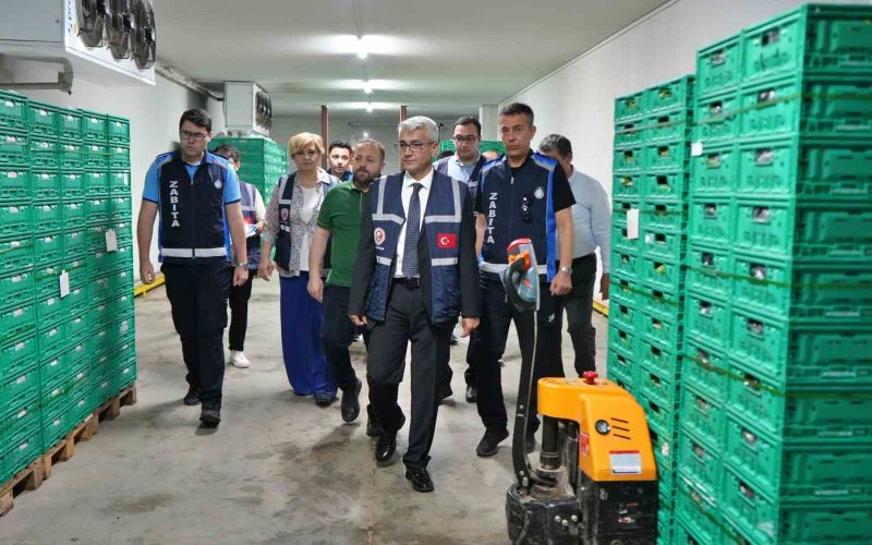 Antalya halinde bayram denetimi: Faturalar ve künyeler tek tek incelendi
