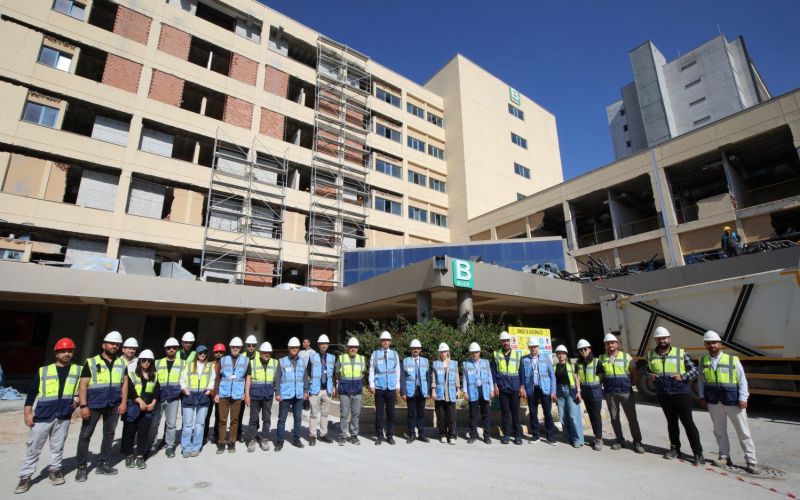 Akdeniz Üniversitesi Hastanesi yeni inşaatı yüzde 30 tamamlandı
