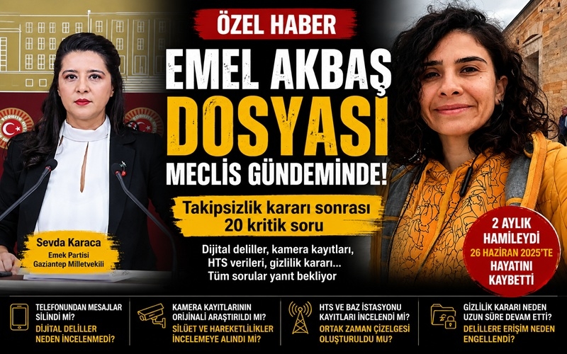 Emel Akbaş Dosyası Ankara'nın Gündeminde