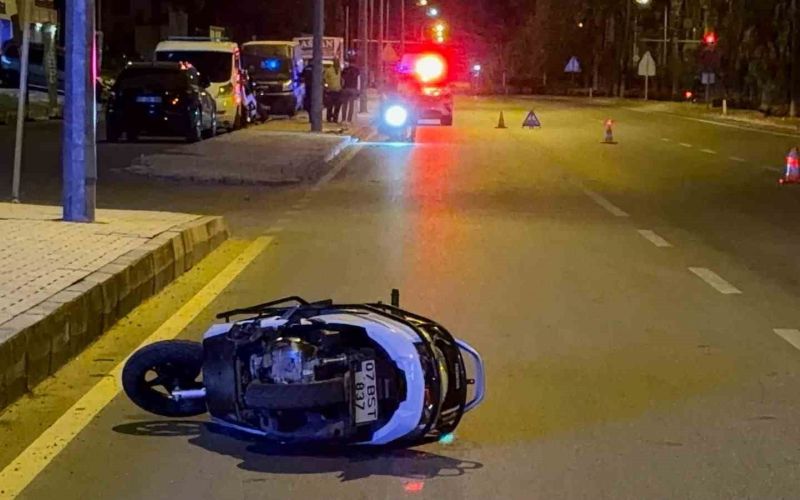 Antalya’da motosiklet kazası: 1 ölü, 1 ağır yaralı
