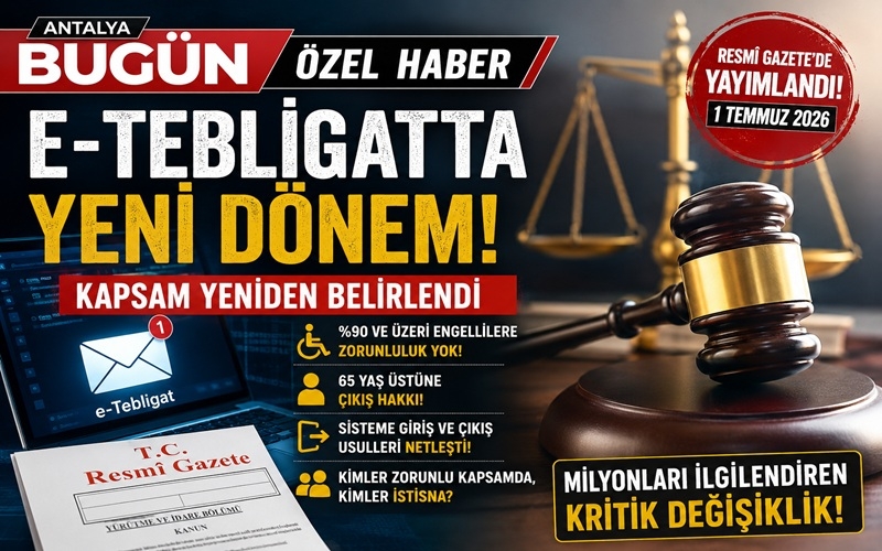Elektronik Tebligatta Yeni Dönem! Resmî Gazete'de Yayımlandı: Milyonlarca Mükellefi İlgilendiren Kritik Değişiklik
