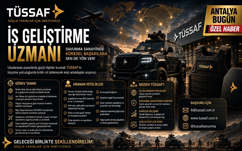 TÜSSAF Savunma Sanayisindeki Küresel Büyümesini Sürdürüyor