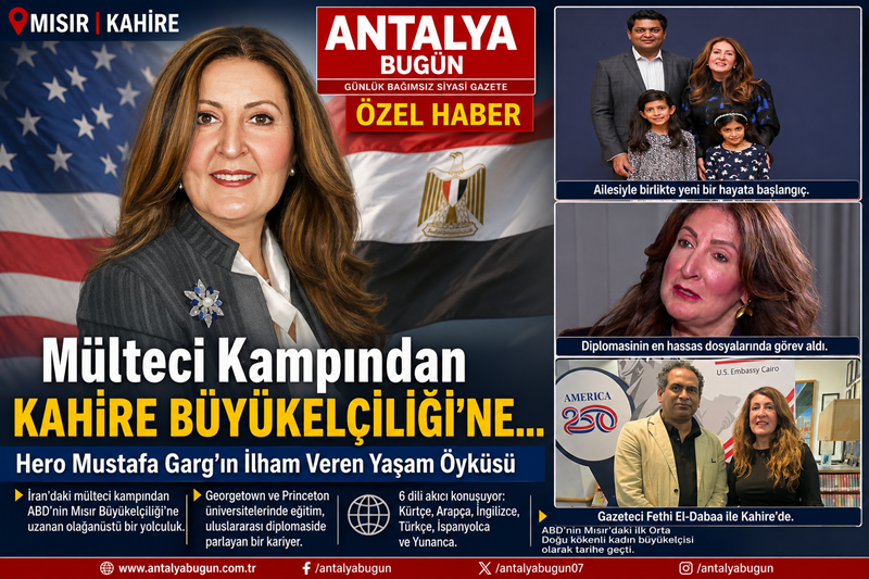 Mülteci Kampından Kahire Büyükelçiliği'ne Uzanan Yolculuk