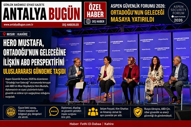 Aspen 2026'da Gözler Ortadoğu Panelindeydi