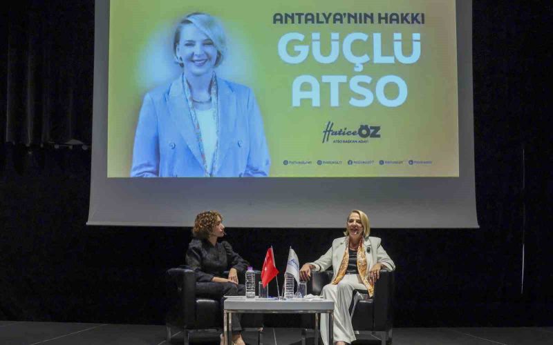 ATSO Başkan adayı Hatice Öz: 