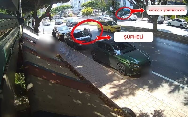 Sinyal kesici cihazla kilitlenmesini engelledikleri araçtan hırsızlık yaptılar
