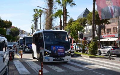 Alanya’da halk otobüslerinin sefer yapamadığı mahallelere midibüslerle ulaşım sağlanacak
