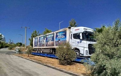 Manavgat katı atık transfer tesisi tam kapasite çalışıyor
