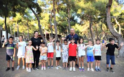 Konyaaltı’nda çocuklar eğlenirken öğreniyorlar
