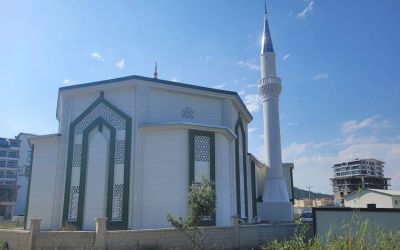 Pazarcı Mahallesi camisine bayram sabahında kavuştu
