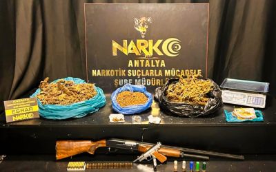 Antalya’da uyuşturucu operasyonu: 11 tutuklama
