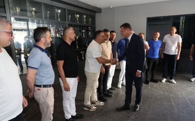 Alanya Kaymakamı’ndan Alanyaspor’a veda ziyareti

