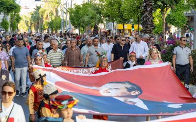 Minikler Türkiye Halk Oyunları Şampiyonası Manavgat’ta başladı
