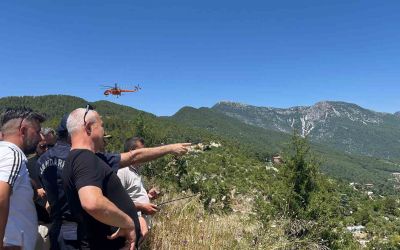 Alanya’da çıkan orman yangını kısmen kontrol altına alındı
