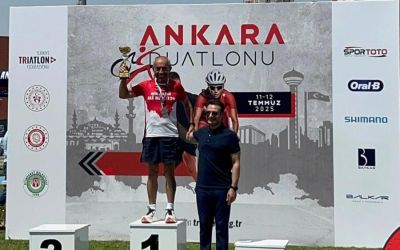 Ali Bıdı, Ankara Duatlonu’nda çifte başarı
