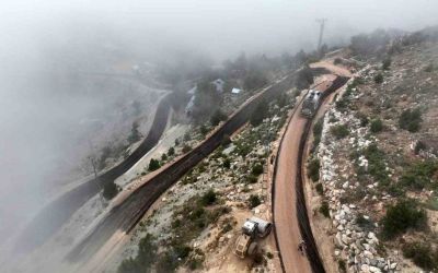 Akdağ eteklerindeki Çeltek Yaylası yolu asfalta kavuşuyor
