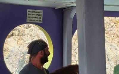 Alanya’da 3 gündür mahsur kalan dağ keçisini tur teknecileri kurtardı
