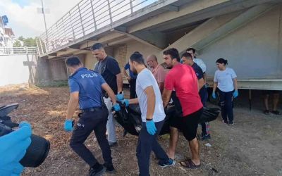 Balık avlamak için geldiği ırmakta ceset buldu
