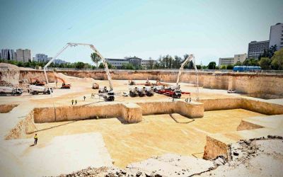 Antalya’da 900 yataklı modern sağlık kompleksi için ilk beton döküldü
