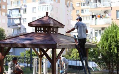 Kepez Belediyesi Esentepe’de yaptığı yenileme çalışmalarıyla bölgeye modern bir çehre kazandırdı
