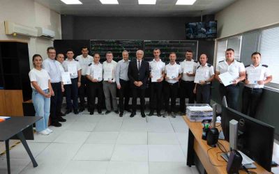 Antalya raylı sistem kontrolörleri uluslararası sertifika aldı
