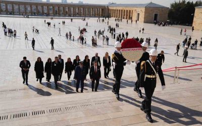 ANTGİAD’dan  Anıtkabir ziyareti
