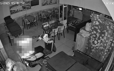 Güvenlik kamerasını etkisiz hale getirdi, kasadaki parayı ve motosikleti çalıp kayıplara karıştı
