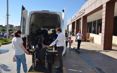 Engelsiz hizmet aracı hayat kolaylaştırıyor
