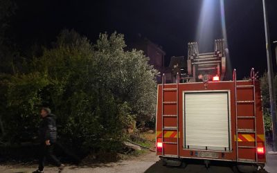 Serik’te korkutan ev yangını
