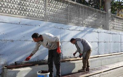 Kepez Belediyesi’nden okullara estetik dokunuş
