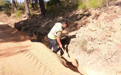 Manavgat’ta yeni içme suyu hattı imalatı gerçekleştiriliyor
