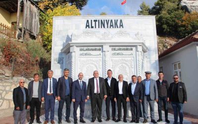 Kumluca’da hayırseverin yaptırdığı çeşme hizmete açıldı
