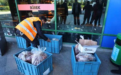 Yolcu otobüsüyle uygunsuz şartlarda taşınan çeyrek ton ete el konuldu

