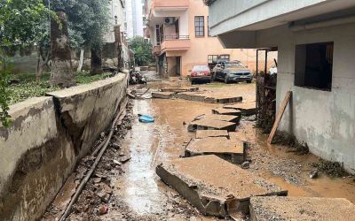 15 dakikalık yağmur Alanya’yı felç etti zararın boyutu ertesi gün ortaya çıktı
