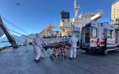 Antalya Limanı’nda uluslararası salgın tatbikatı
